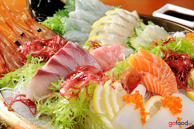 Sashimi thượng hạng Nhật Bản đến từ thương hiệu Gofood