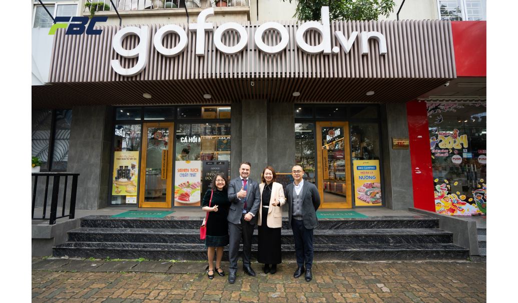 Gofood đón tiếp Tham tán Thương mại Úc tại Việt Nam