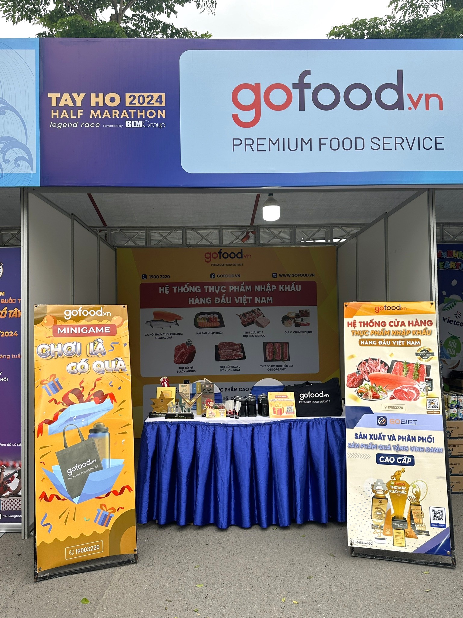 Gofood tự hào là nhà tài trợ đồng hành cùng giải chạy Tay Ho Half Marathon 2024