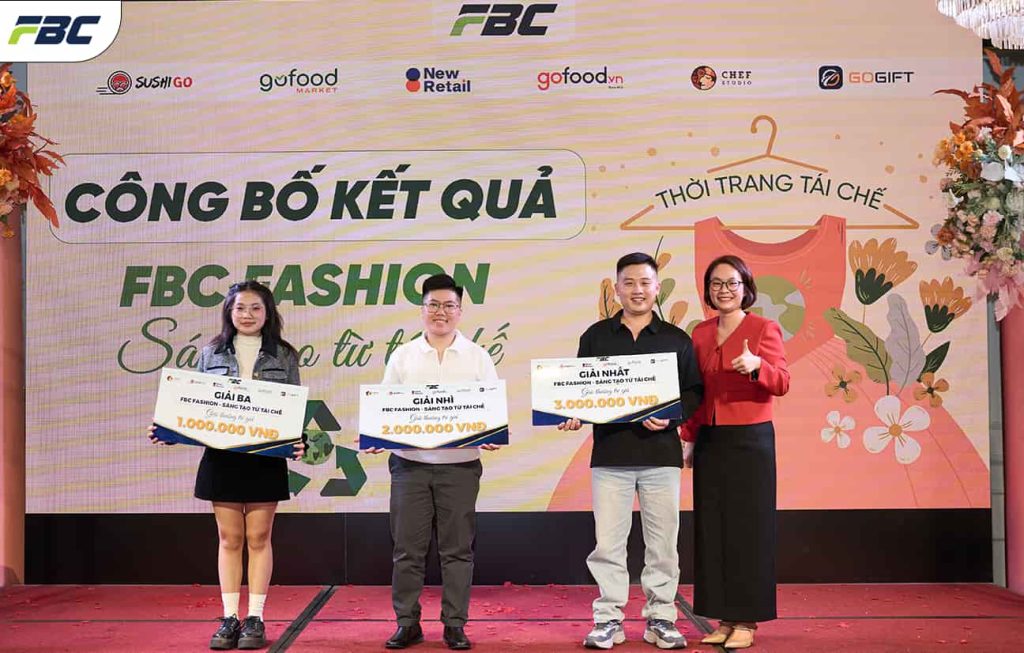 Trao giải cuộc thi FBC Fashion - Sáng tạo từ tái chế 2024