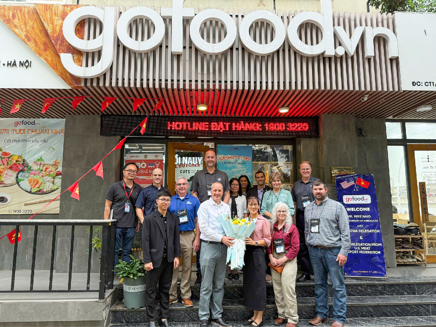 Gofood vinh dự đón tiếp Ngài Mike Naig - Bộ trưởng Nông nghiệp bang Iowa cùng phái đoàn và Hiệp Hội Xuất Khẩu Thịt Hoa Kỳ