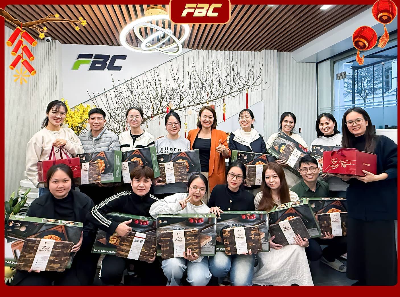 FBC Group trao quà Tết 2026 cho CBNV